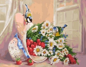 Картина по номерам Paintboy GX 29818 Летние гости 40x50 см