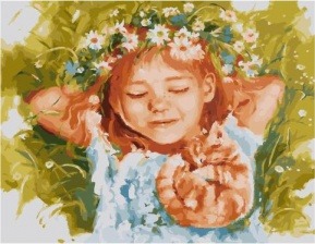 Картина по номерам Paintboy PK 59009 Рыжая влюблённая (Логинова Аннет) 40х50 см