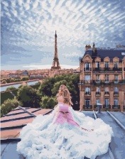 Картина по номерам Paintboy GX 25433 В пышном платье 40x50 см