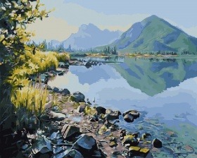 Картина по номерам Paintboy GX 21149 Водная гладь 40x50 см