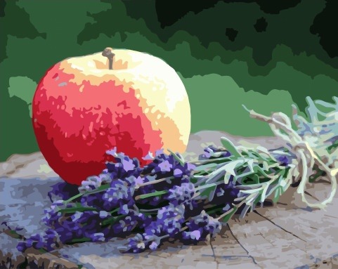 Картина по номерам Paintboy GX 34349 Сочное яблоко 40x50 см фото 1