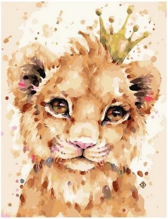 Картина по номерам Paintboy PK 68053 Молодой король 40х50 см фото 1