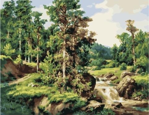 Картина по номерам Paintboy PK 59013 (GX 24784) Сосны (Сатаров Михаил) 40х50 см фото 1