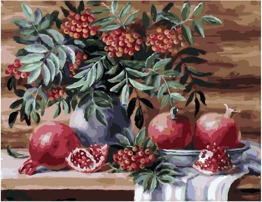 Картина по номерам Paintboy PK 79015 Два вкуса красного (Воробьёва Ольга) 40х50 см фото 1