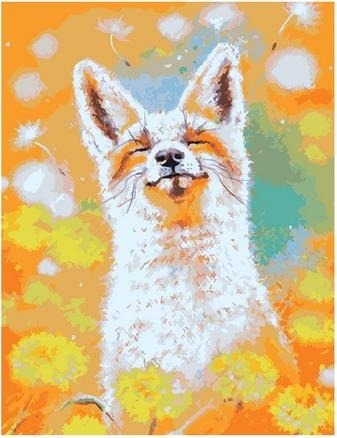 Картина по номерам Paintboy PK 59114 Рыжий и счастливый (Логинова Аннет) 40х50 см фото 1