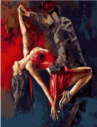 Картина по номерам Paintboy GX 34481 Эмоции танца 40x50 см фото 1