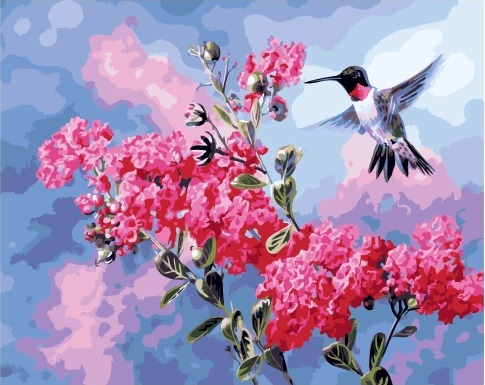 Картина по номерам Paintboy GX 34869 Цветочный нектар 40x50 см фото 1