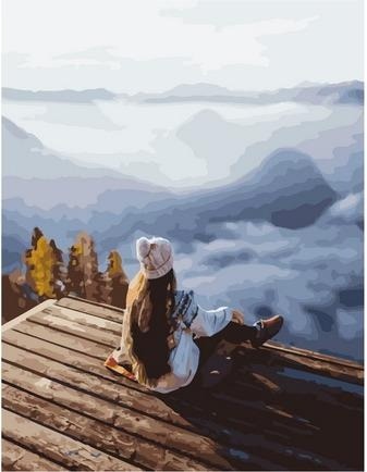 Картина по номерам Paintboy GX 37835 Мостик на великой высоте 40х50 см фото 1
