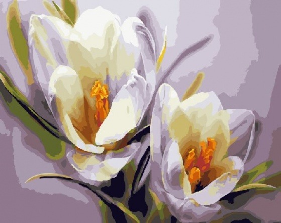 Картина по номерам Paintboy GX 5828 Цветочная нежность 40x50 см фото 1