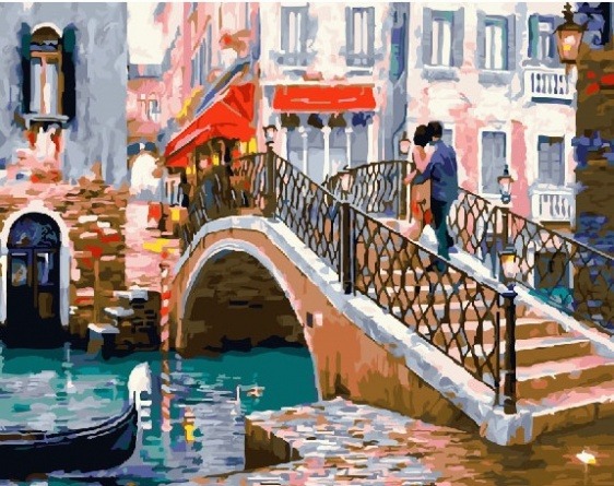 Картина по номерам Paintboy GX 26807 Мост.Венеция 40x50 см фото 1