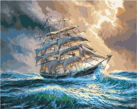 Картина по номерам Paintboy GX 35202 По воле волн 40х50 см фото 1