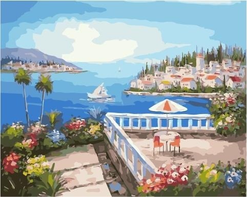Картина по номерам Paintboy GX 36448 Южный пролив 40х50 см фото 1