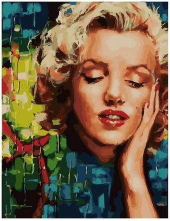 Картина по номерам Paintboy PK 68069 Мечты Мэрилин 40х50 см фото 1