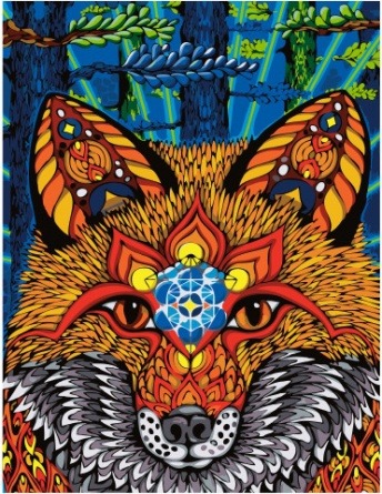 Картина по номерам Paintboy GX 34728 Мудрая лиса 40x50 см фото 1