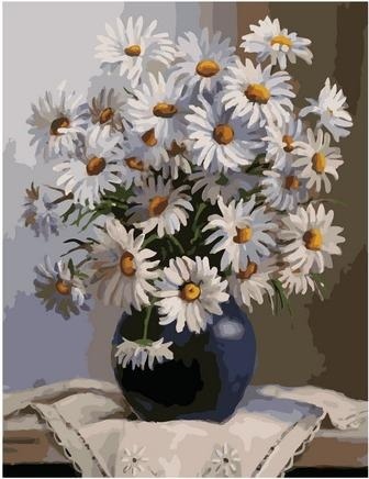 Картина по номерам Paintboy PK 79045 Ромашки (Воробьёва Ольга) 40х50 см фото 1