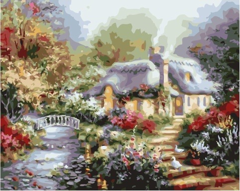 Картина по номерам Paintboy GX 32140 Родительский дом 40х50 см фото 1