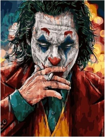 Картина по номерам Paintboy PK 59042 Мысли Джокера 40х50 см фото 1