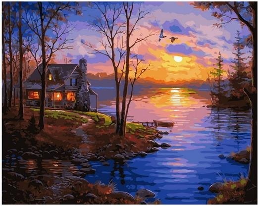 Картина по номерам Paintboy PK 68094 Дыхание осени 40х50 см фото 1