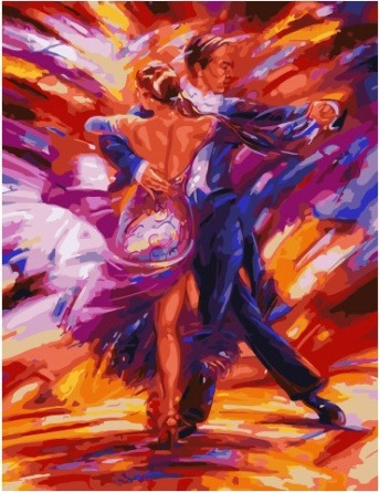 Картина по номерам Paintboy GX 34473 В вихре танца 40x50 см фото 1