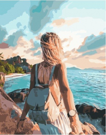 Картина по номерам Paintboy PK 51034 Следуй за мной. Рассвет 40x50 см фото 1