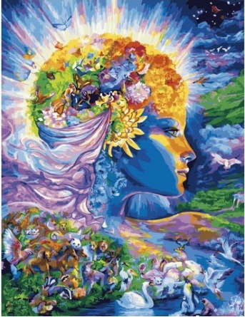 Картина по номерам Paintboy GX 34516 Покровительница природы 40x50 см фото 1