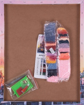 Алмазная мозаика GF 2715 Богородица Умиление 40x50 см фото 2
