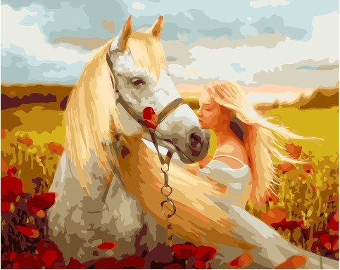 Картина по номерам Paintboy GX 34581 Светлые друзья 40x50 см фото 1