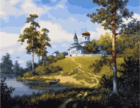 Картина по номерам Paintboy PK 59012 (GX 25231) Под Звенигородом (Сатаров Михаил) 40х50 см фото 1
