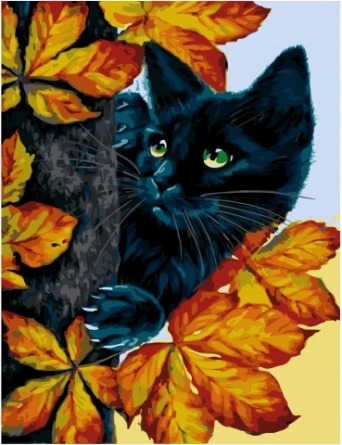 Картина по номерам Paintboy GX 34711 Кот на дереве 40x50 см фото 1